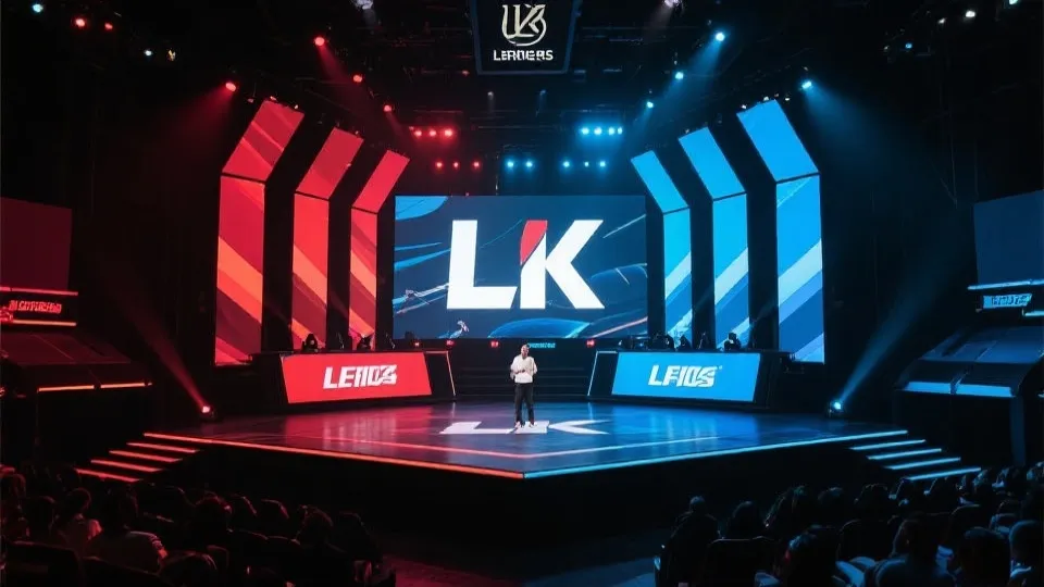 LCK高清直播画面示意